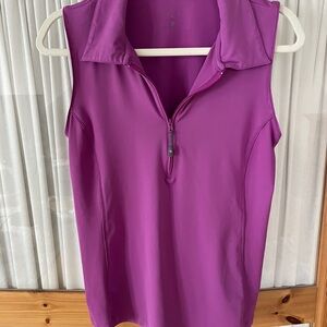 Athleta Sleeveless Collar Women's Top